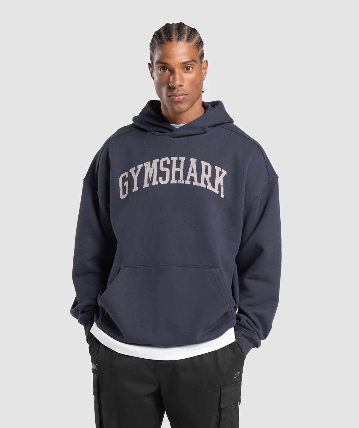 Collegiate Hoodie Heavy Blue
