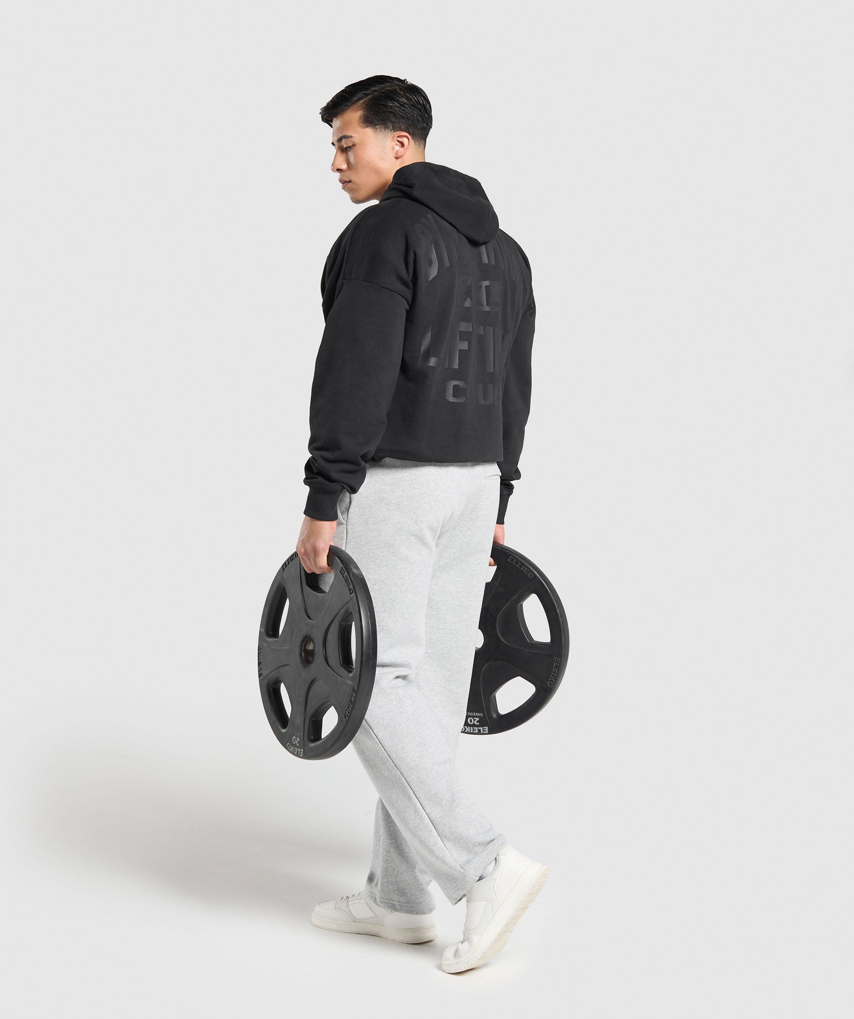 XXL Graphic Hoodie Black