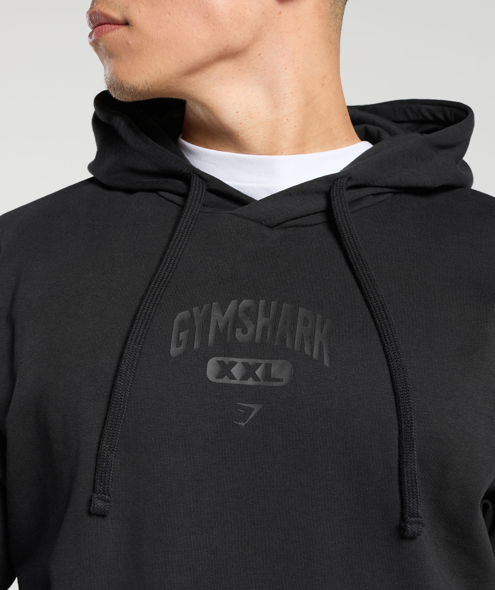 XXL Graphic Hoodie Black