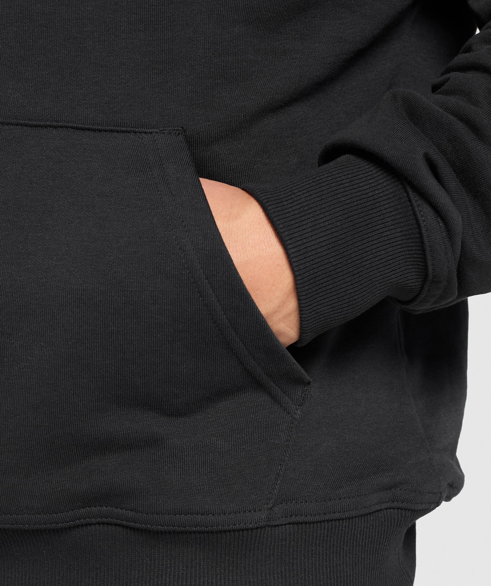 XXL Graphic Hoodie Black