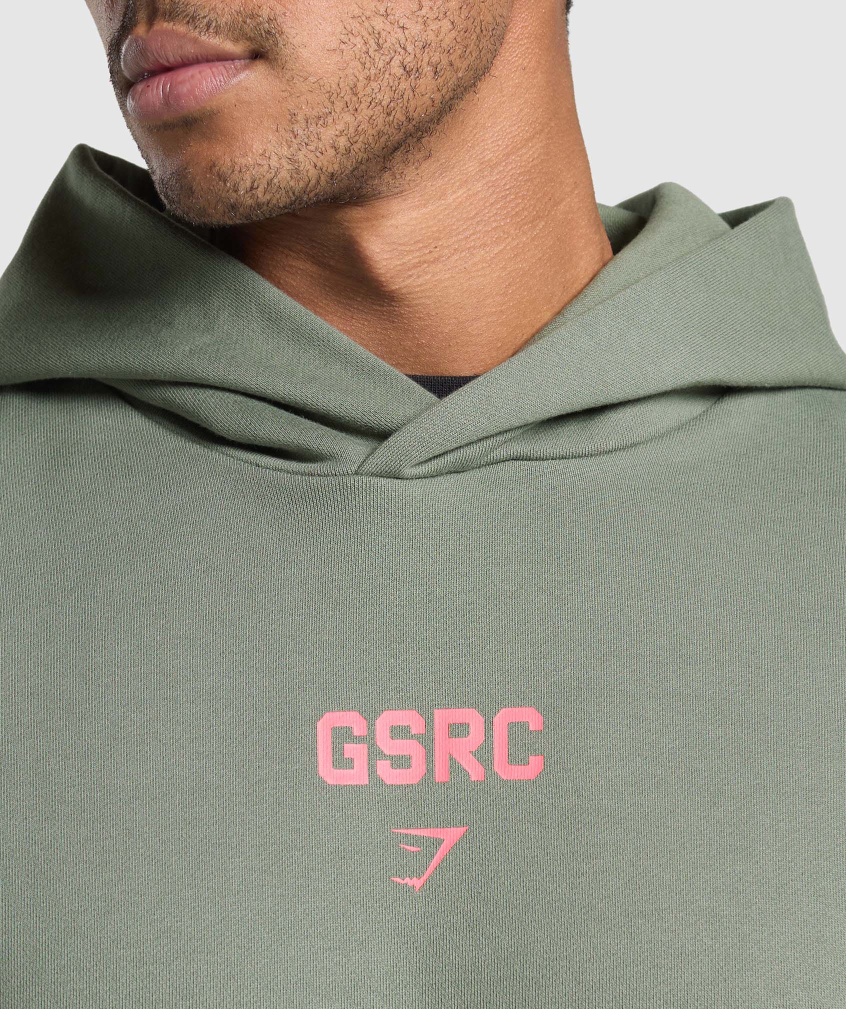 Running Graphic Hoodie Unit Green