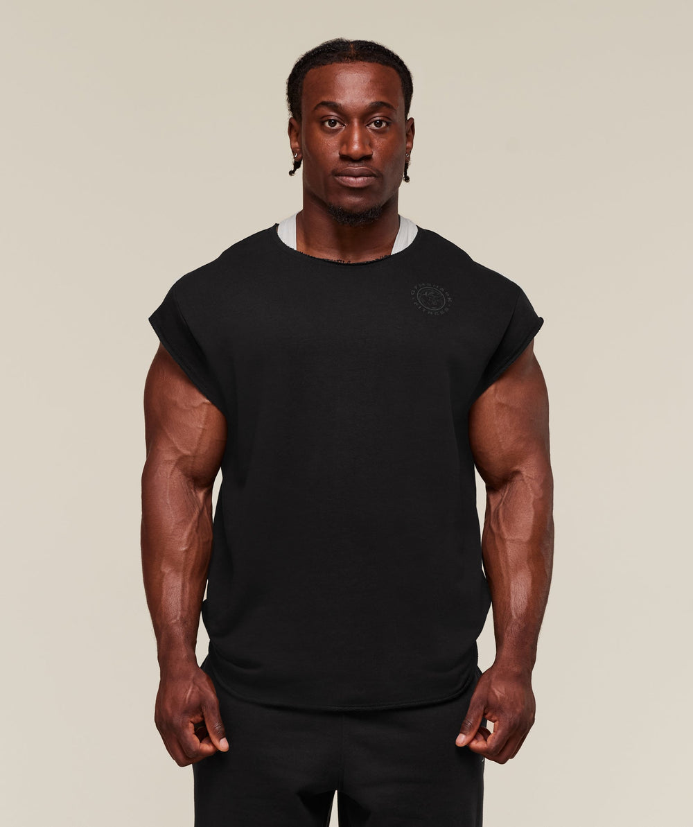 Legacy Cap Sleeve Rag Top Black