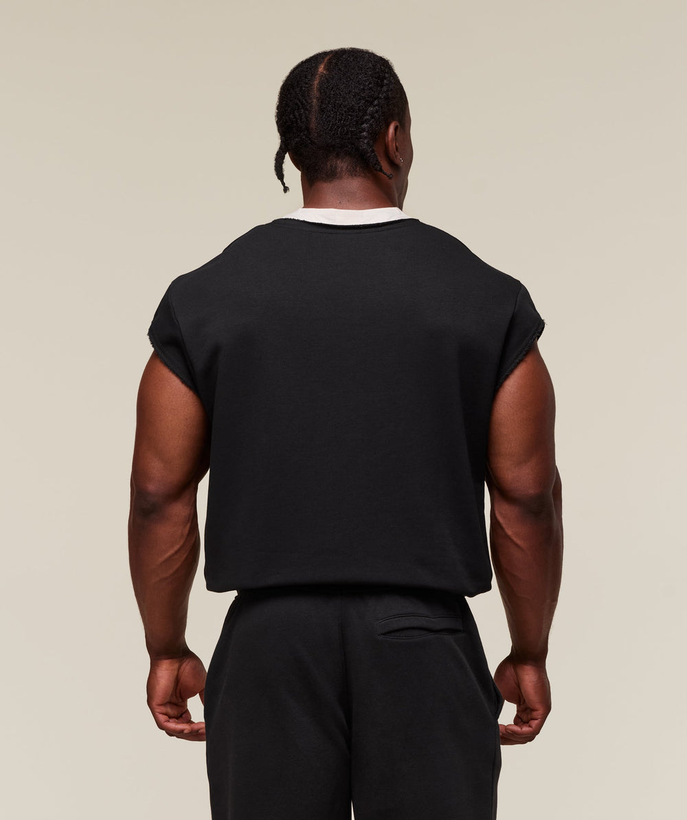 Legacy Cap Sleeve Rag Top Black