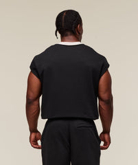 Legacy Cap Sleeve Rag Top Black