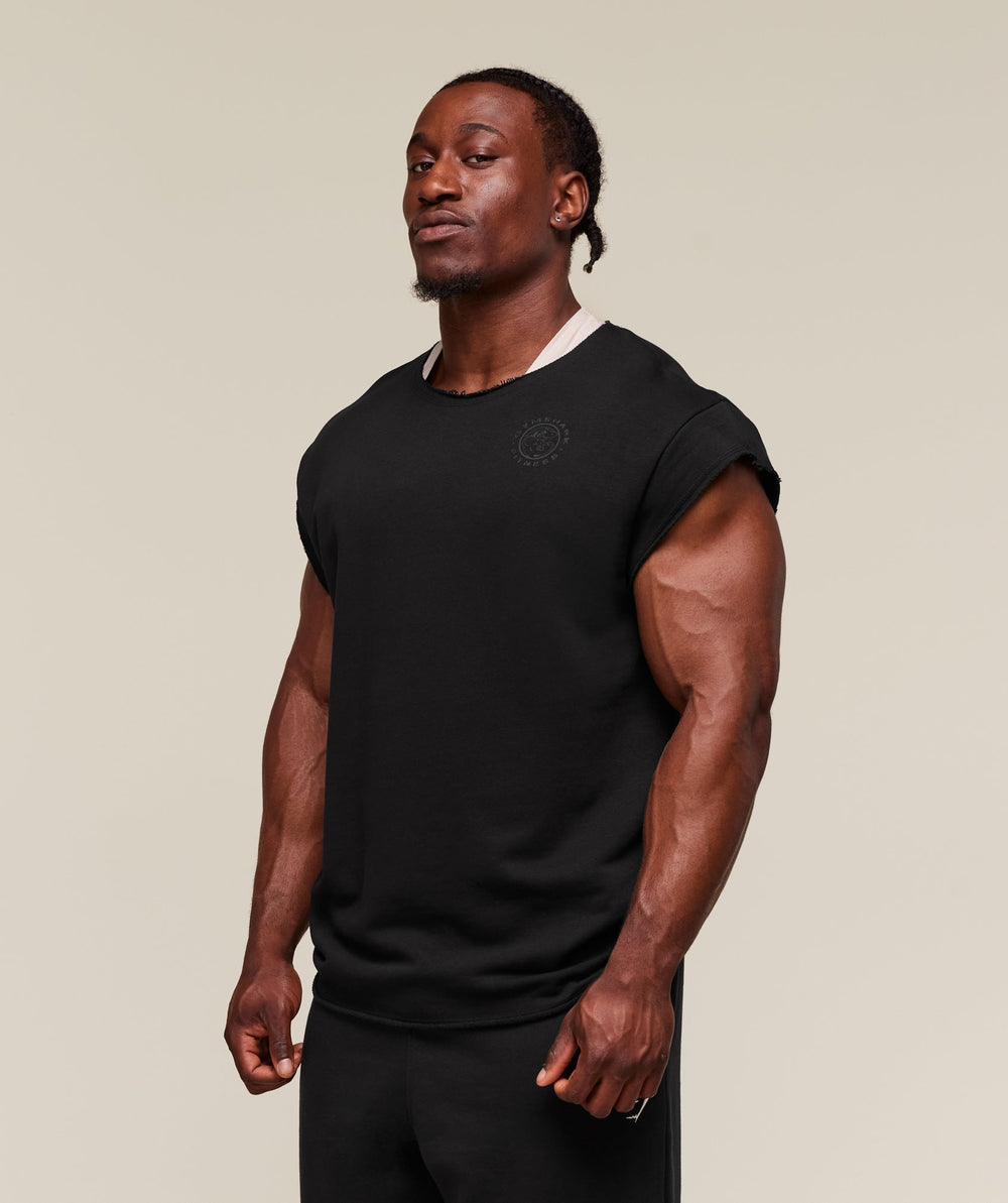 Legacy Cap Sleeve Rag Top Black