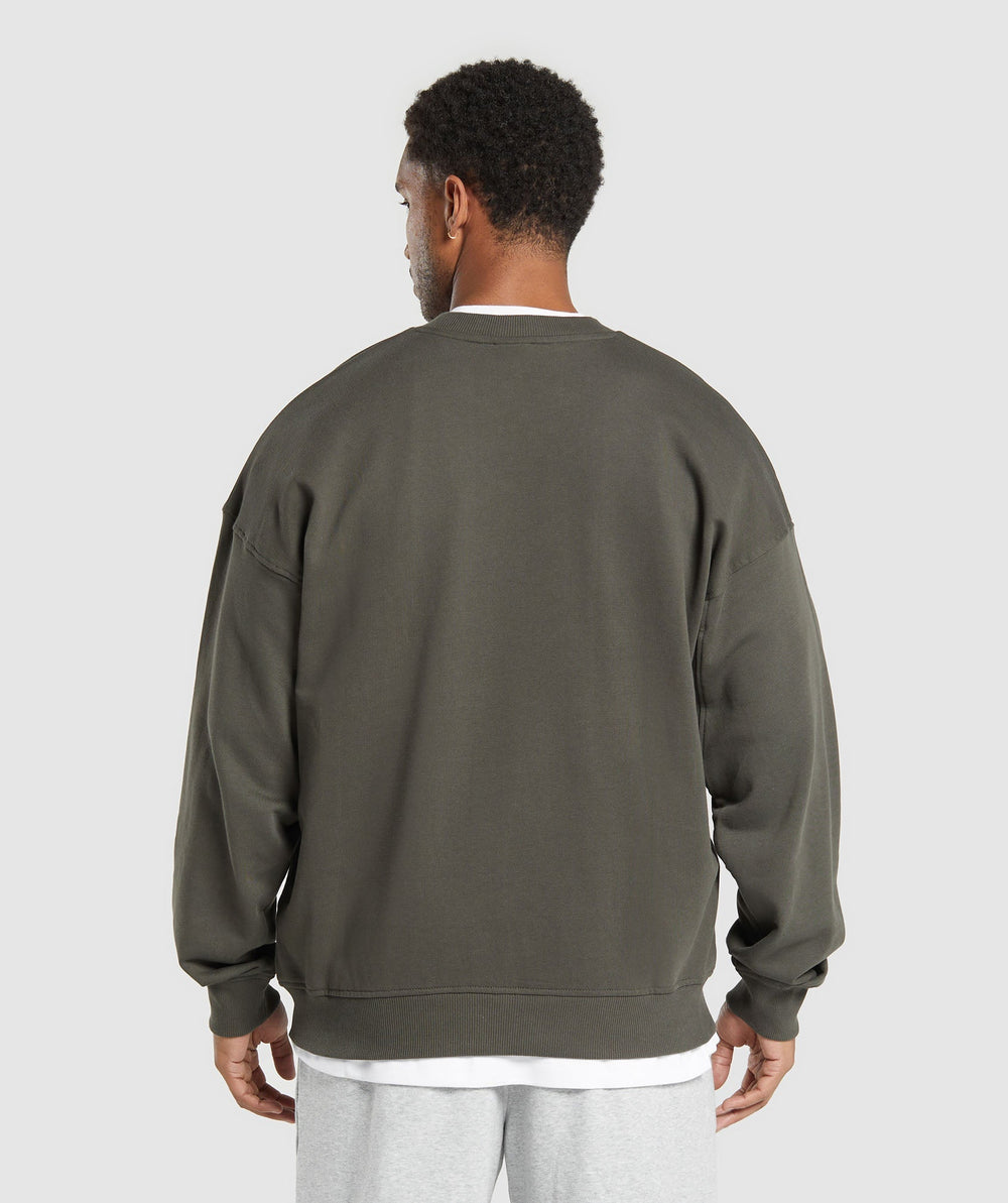 Rest Day Essentials Crew Strength Green