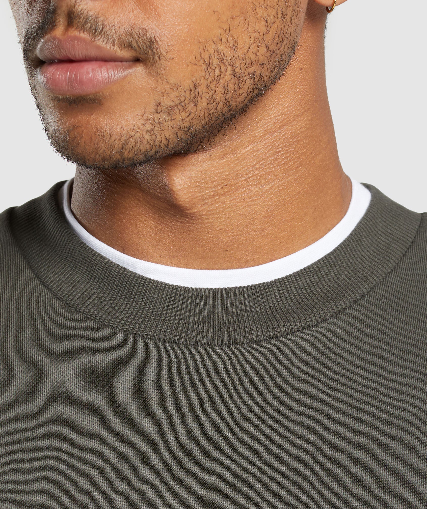 Rest Day Essentials Crew Strength Green