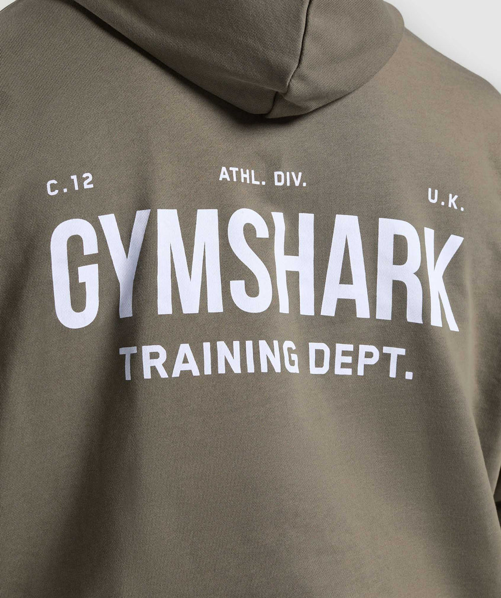 Training Dept. Hoodie Camo Brown