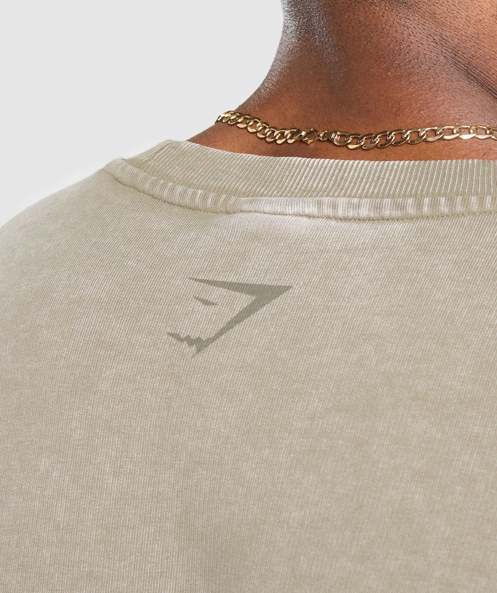 Heritage Washed Short Sleeve Crew Utility Green