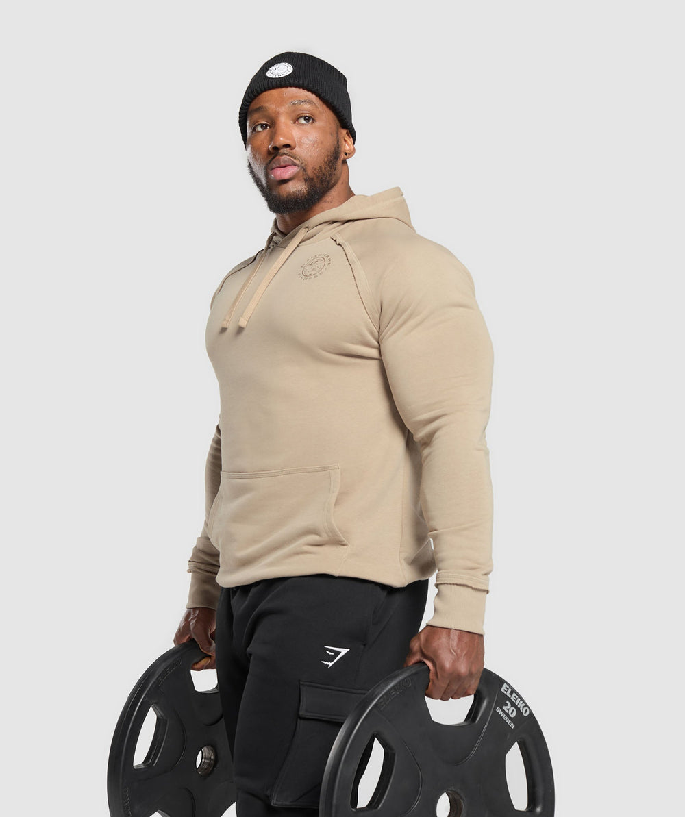 Legacy Hoodie Cement Brown