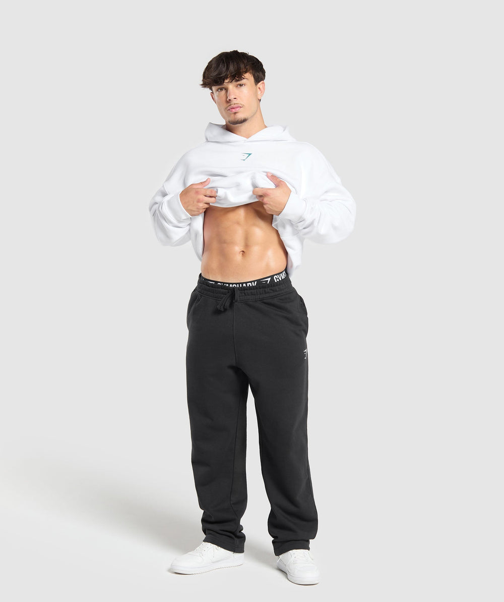 Lifting Club Hoodie White/Artificial Teal