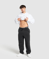 Lifting Club Hoodie White/Artificial Teal