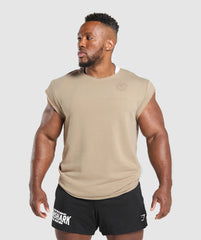 Legacy Cap Sleeve Rag Top Cement Brown