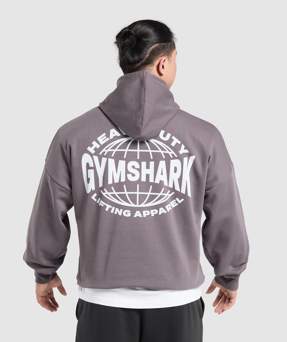 Heavy Duty Apparel Hoodie Brushed Purple