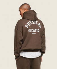 Phys Ed Hoodie Archive Brown