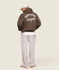 Phys Ed Hoodie Archive Brown