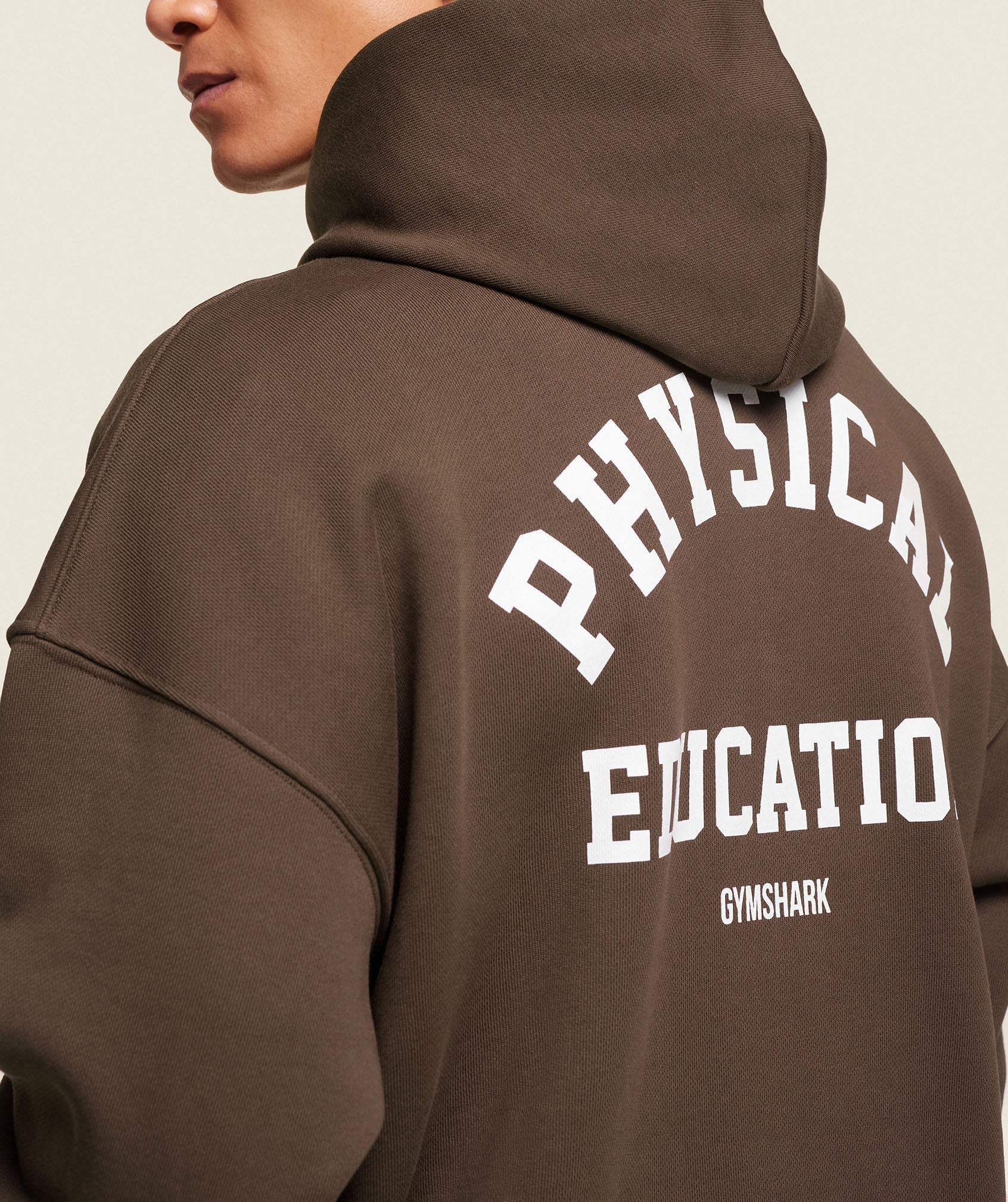 Phys Ed Hoodie Archive Brown
