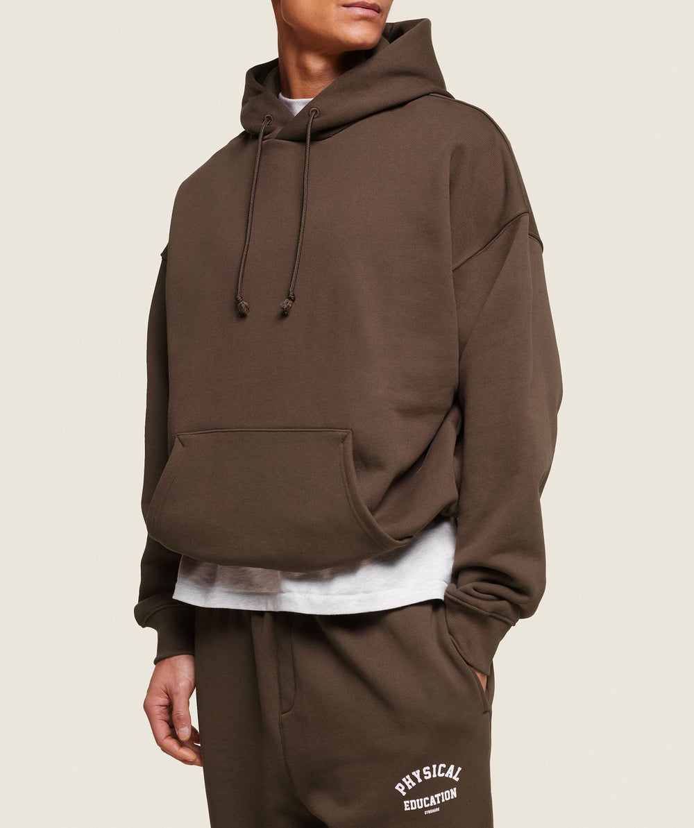 Phys Ed Hoodie Archive Brown