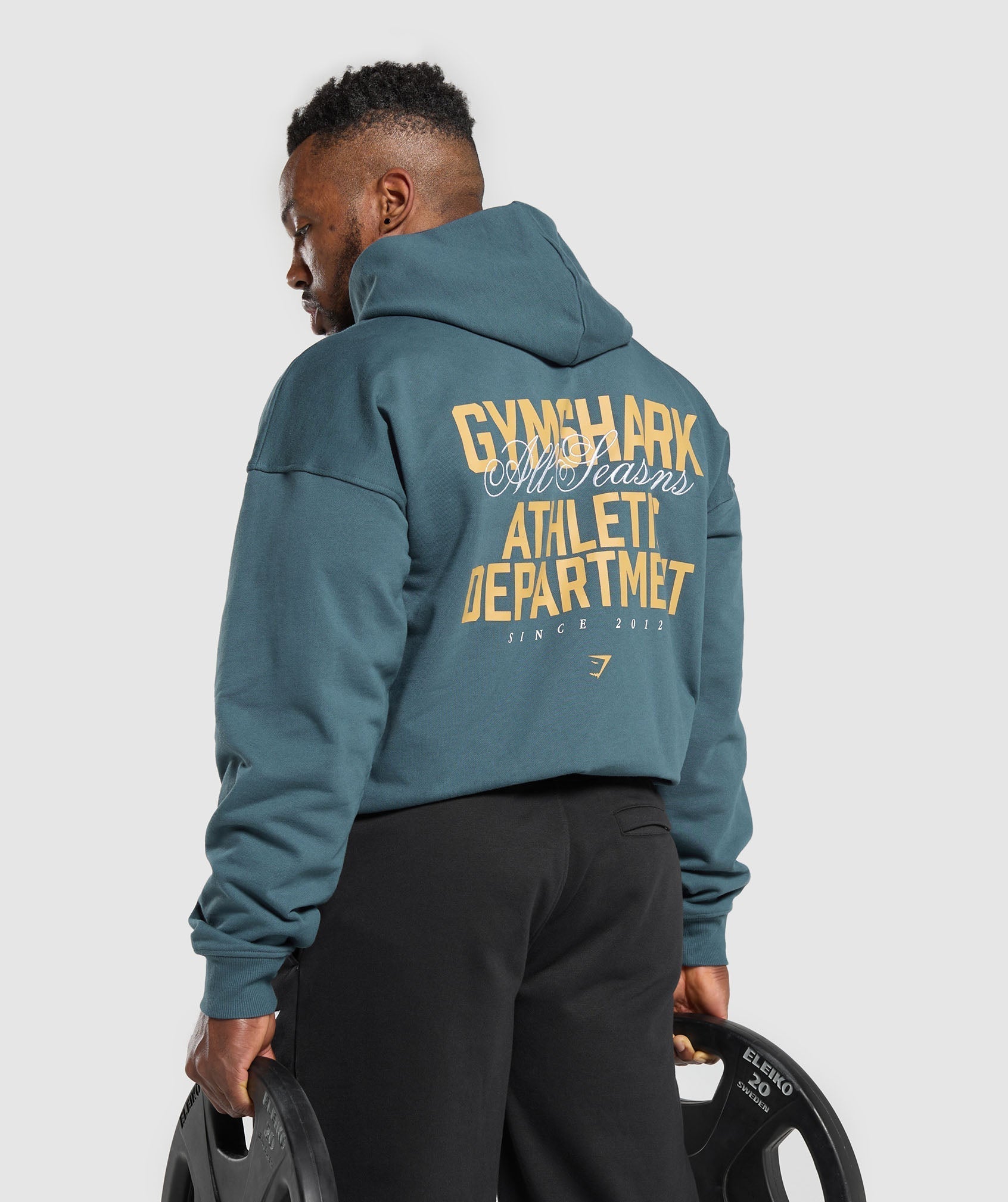 Athletic Department Hoodie Cargo Blue