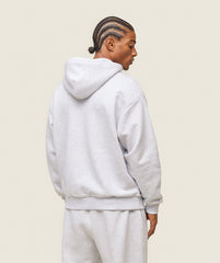everywear Relaxed Zip Hoodie Bros Soft Grey Marl