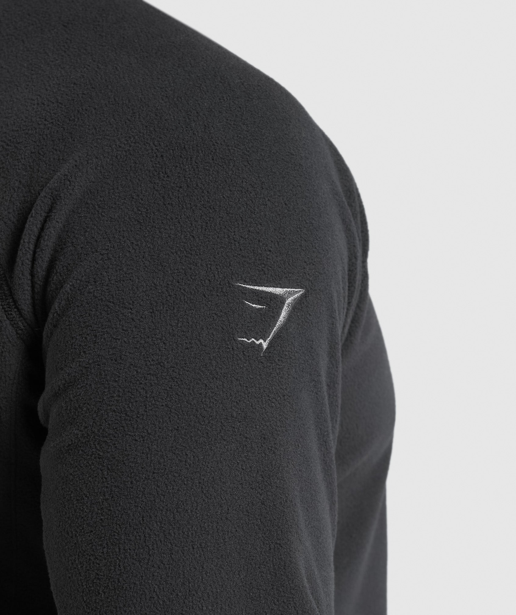 Fleece 1/4 Zip Black
