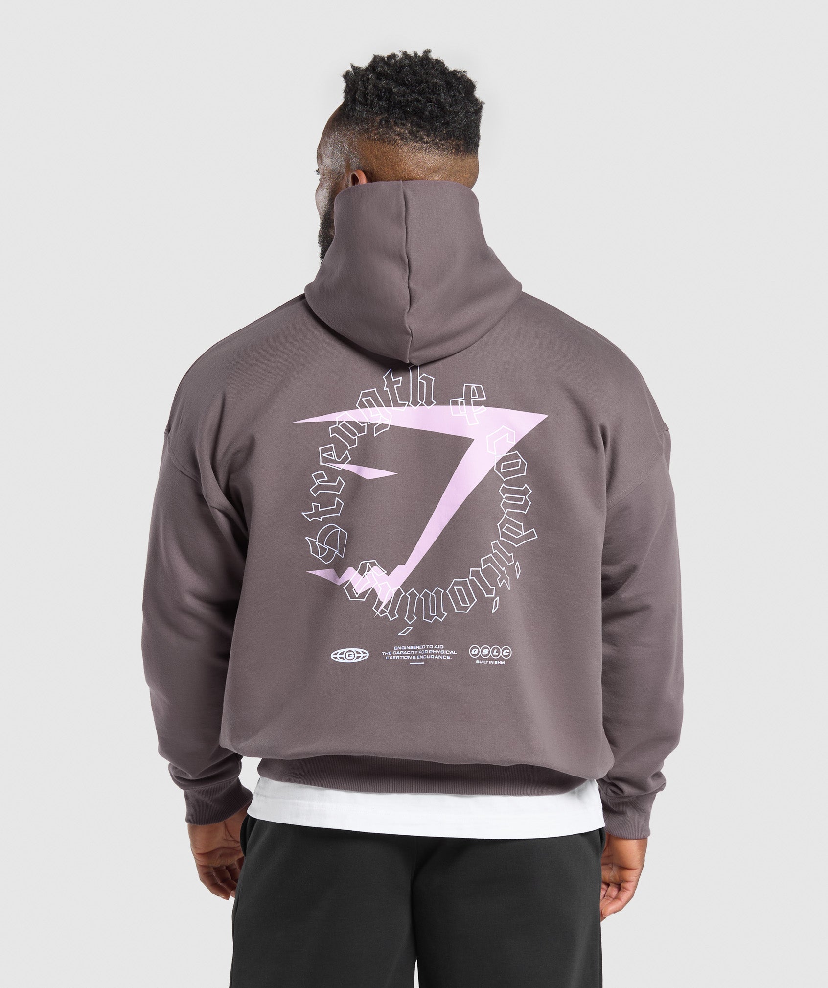 Strength + Conditioning Hoodie Brushed Purple