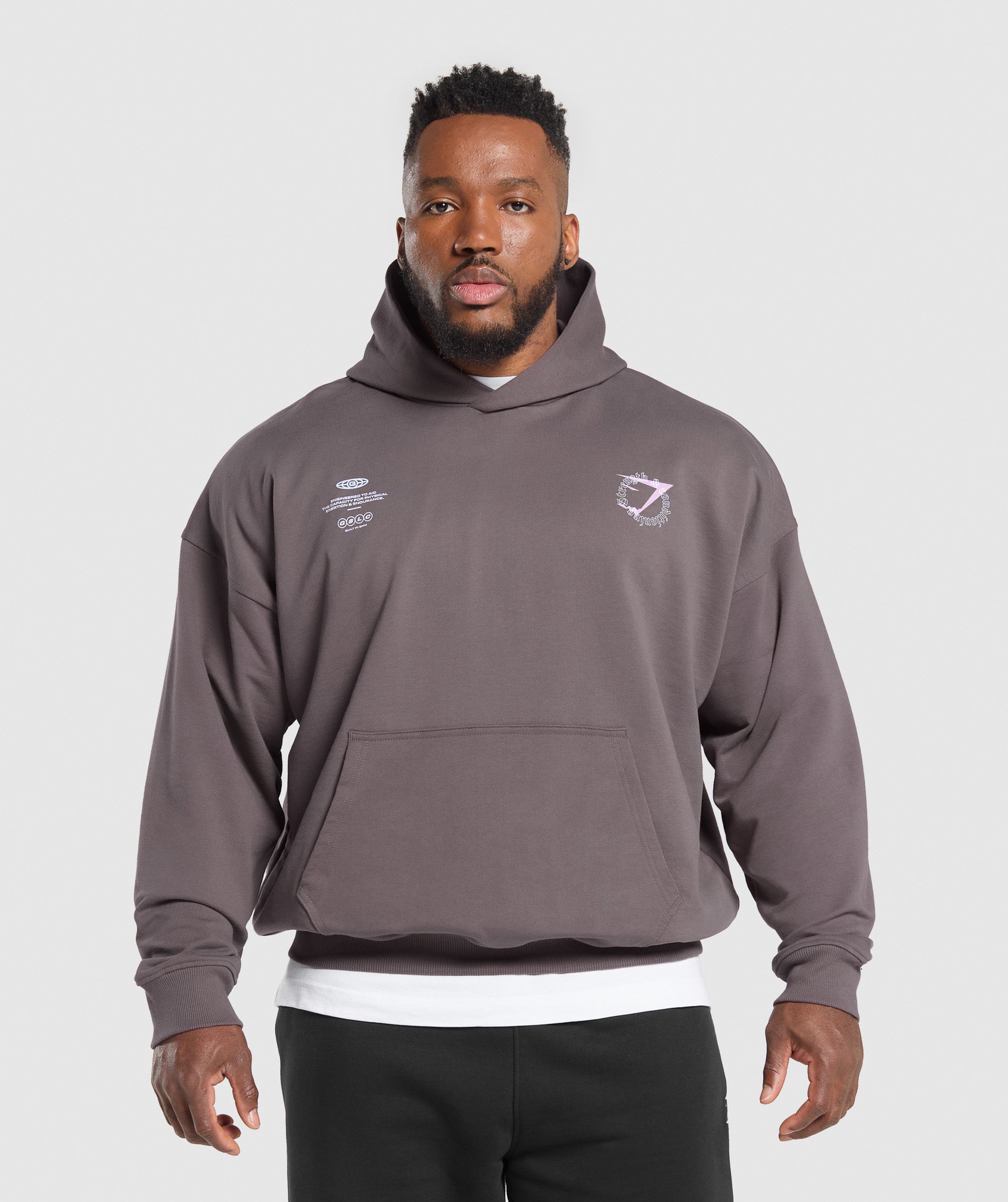Strength + Conditioning Hoodie Brushed Purple