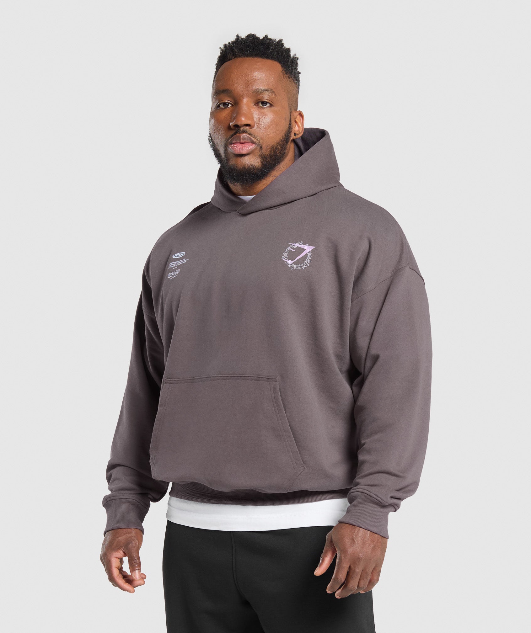 Strength + Conditioning Hoodie Brushed Purple