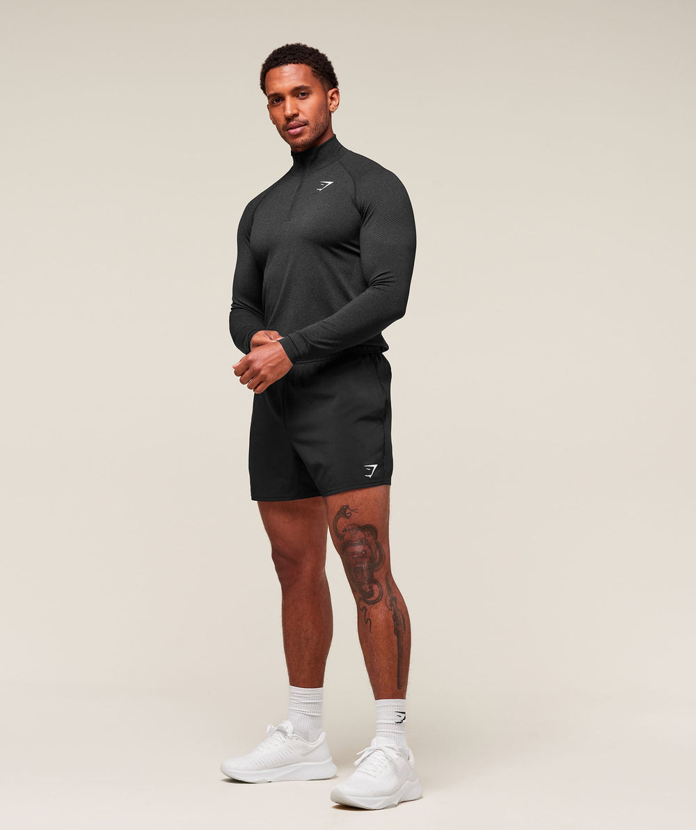 Vital 1/4 Zip Black/Silhouette Grey
