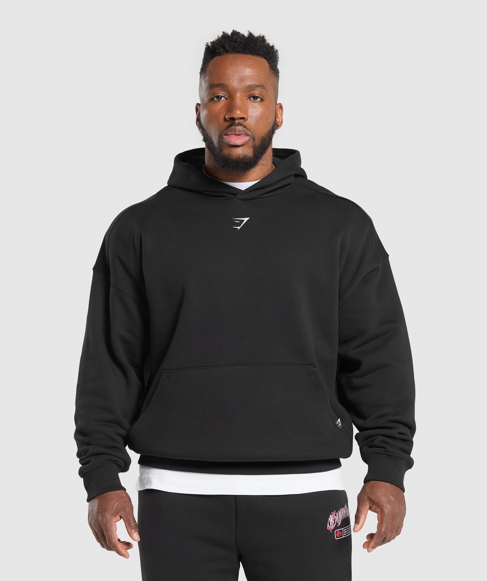 Shark Hoodie Black