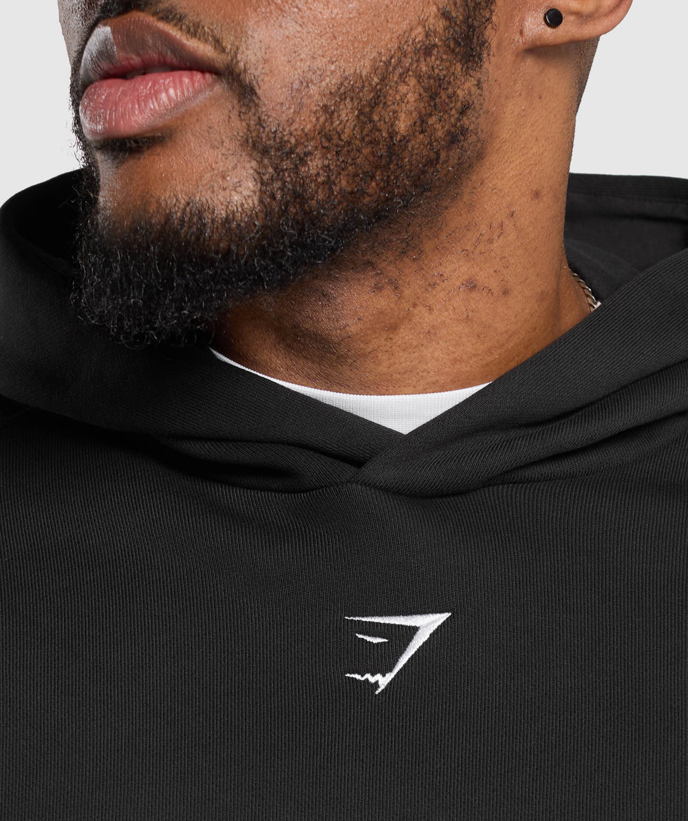 Shark Hoodie Black
