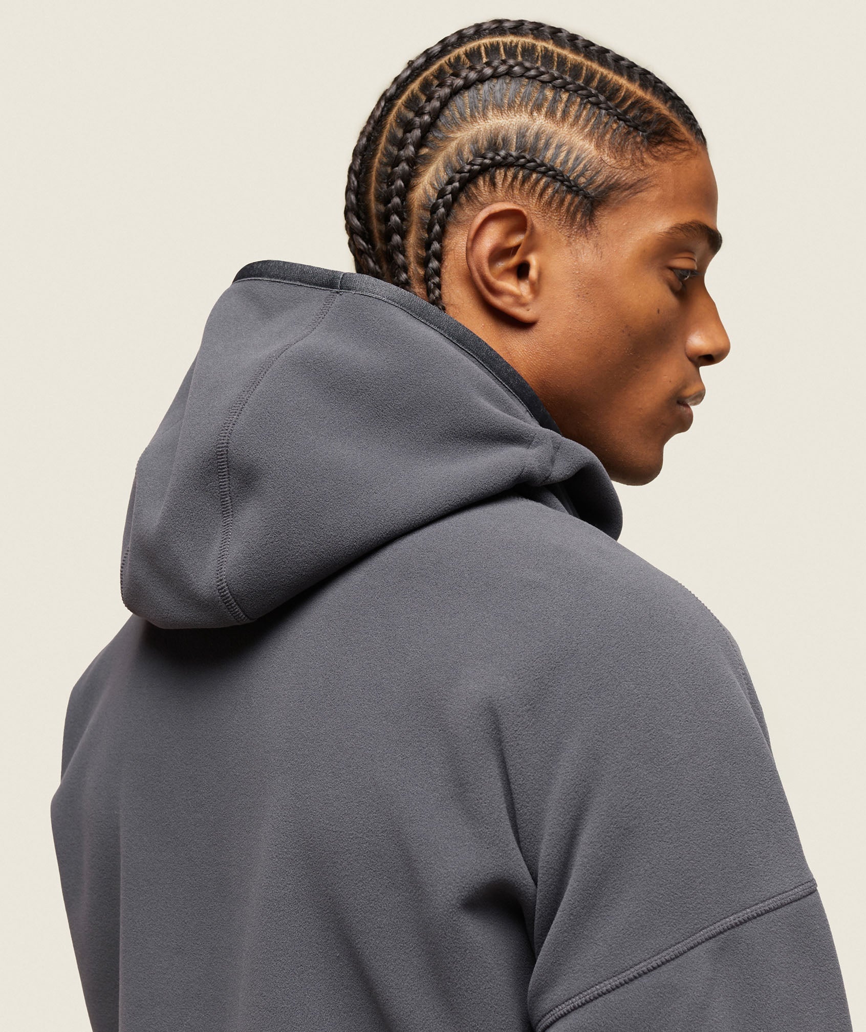 everywear Hooded Fleece Onyx Grey
