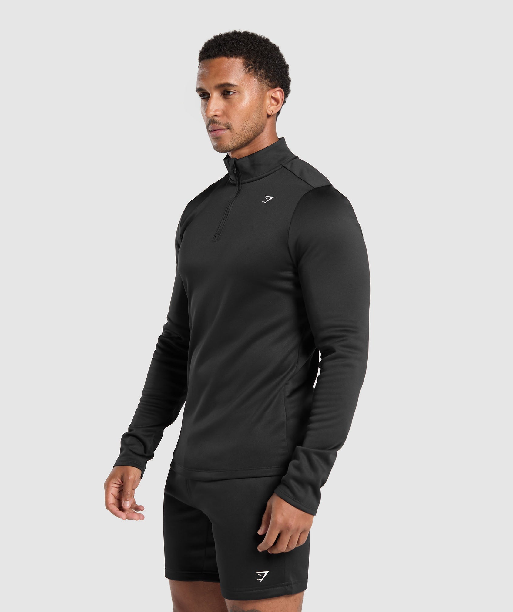 Training 1/4 Zip Black
