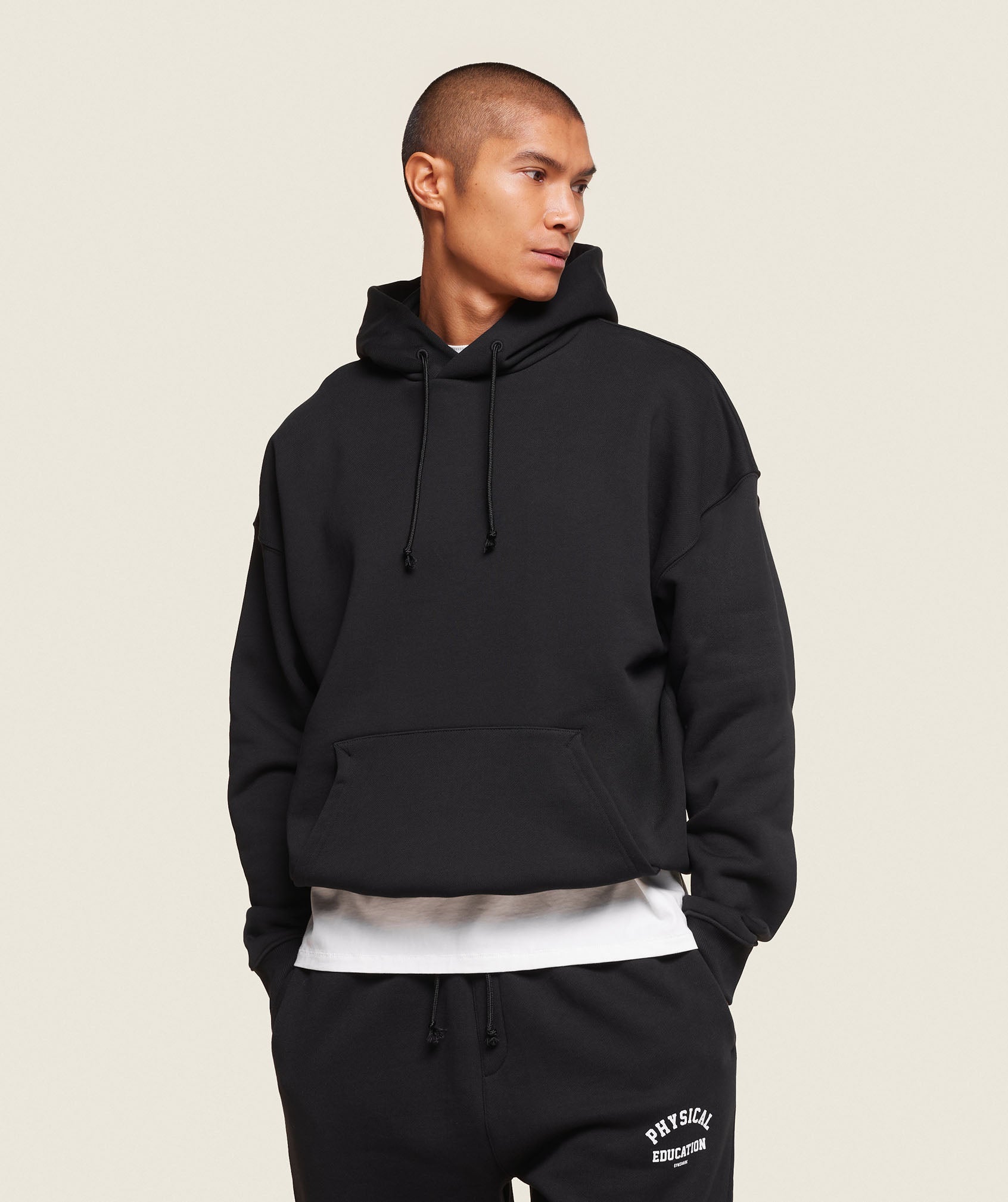 Phys Ed Hoodie Black