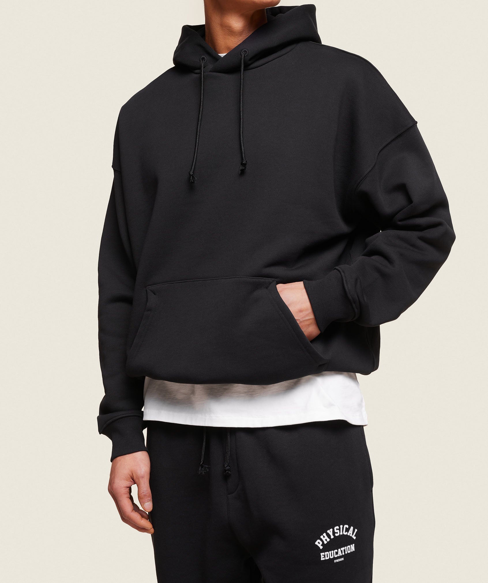 Phys Ed Hoodie Black