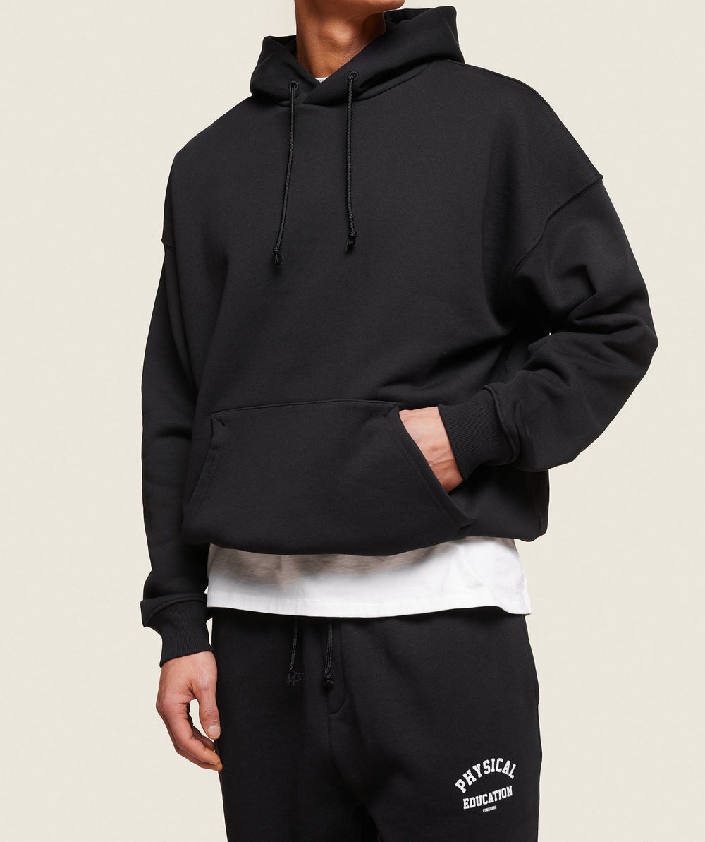 Phys Ed Hoodie Black