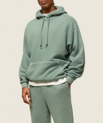 everywear Relaxed Hoodie Dollar Green