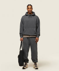 everywear Relaxed Hoodie Washed Black