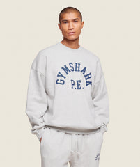 Phys Ed Crew Light Grey Marl