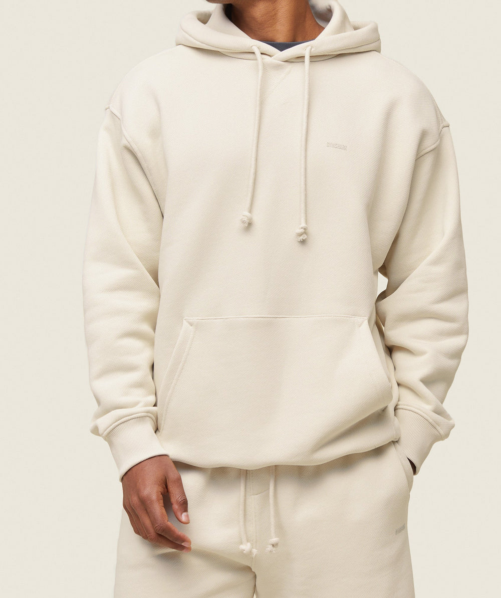 everywear Relaxed Hoodie Oat White