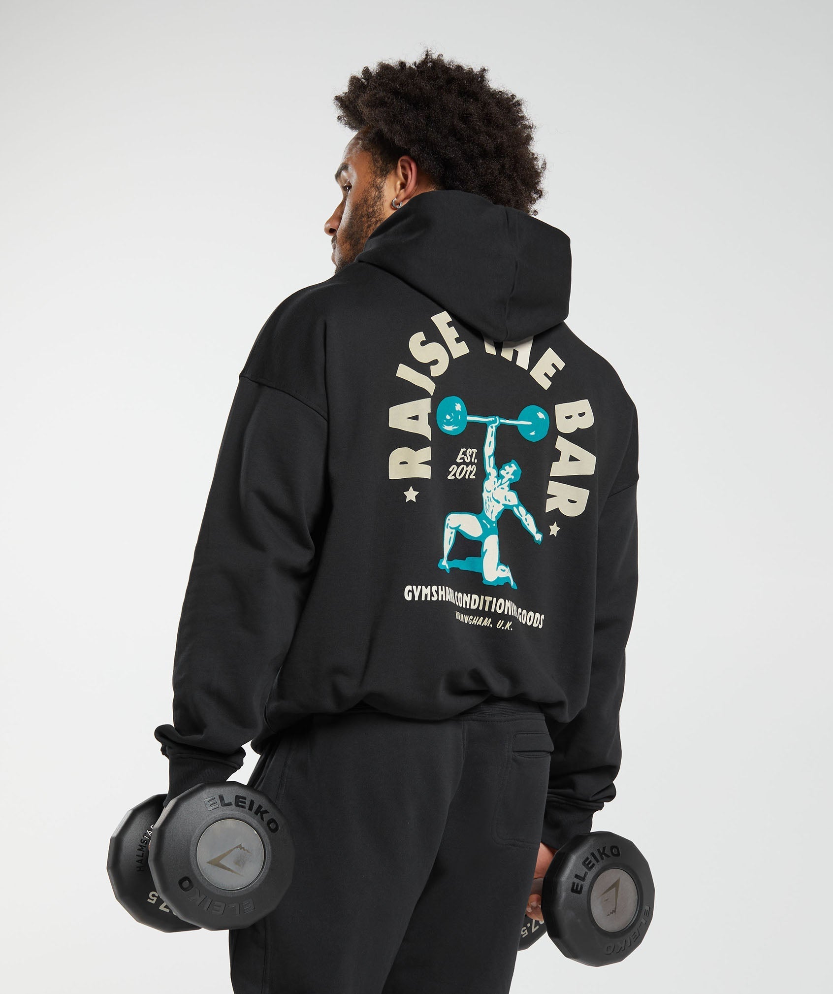 Raise the Bar Hoodie Black