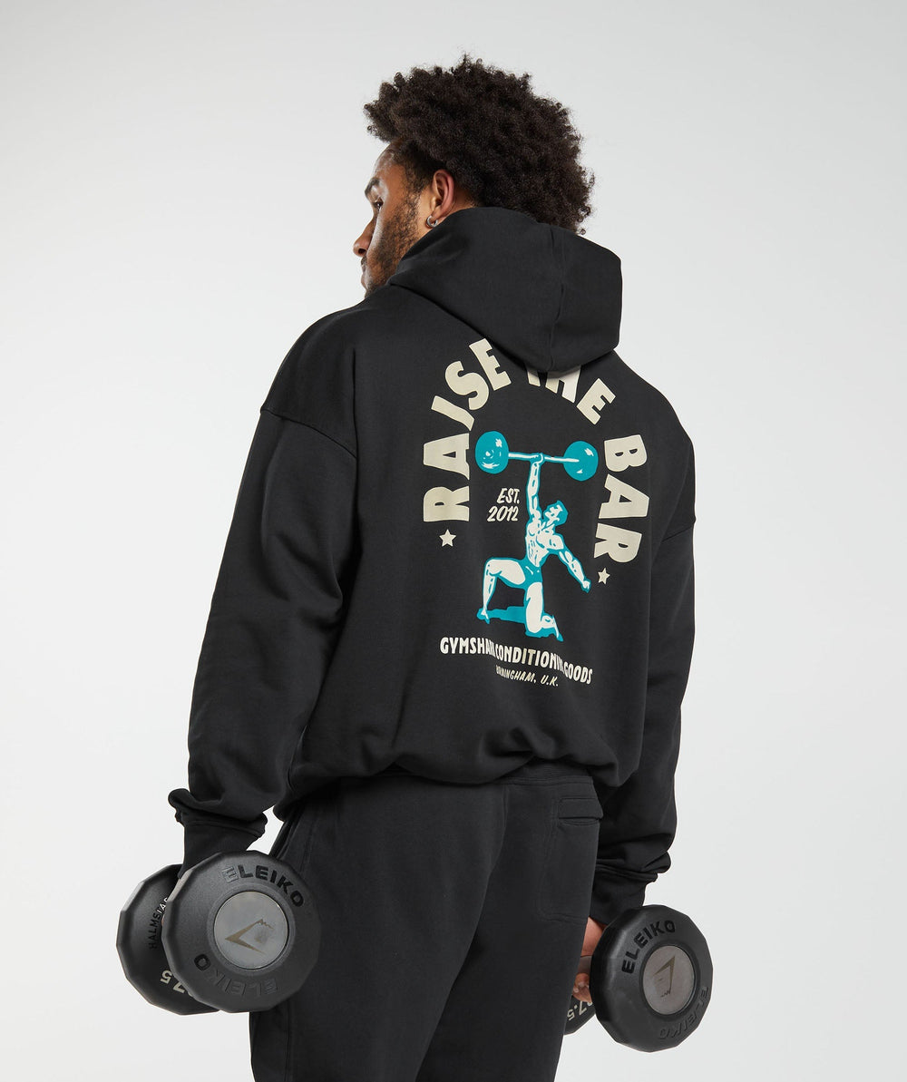 Raise the Bar Hoodie Black