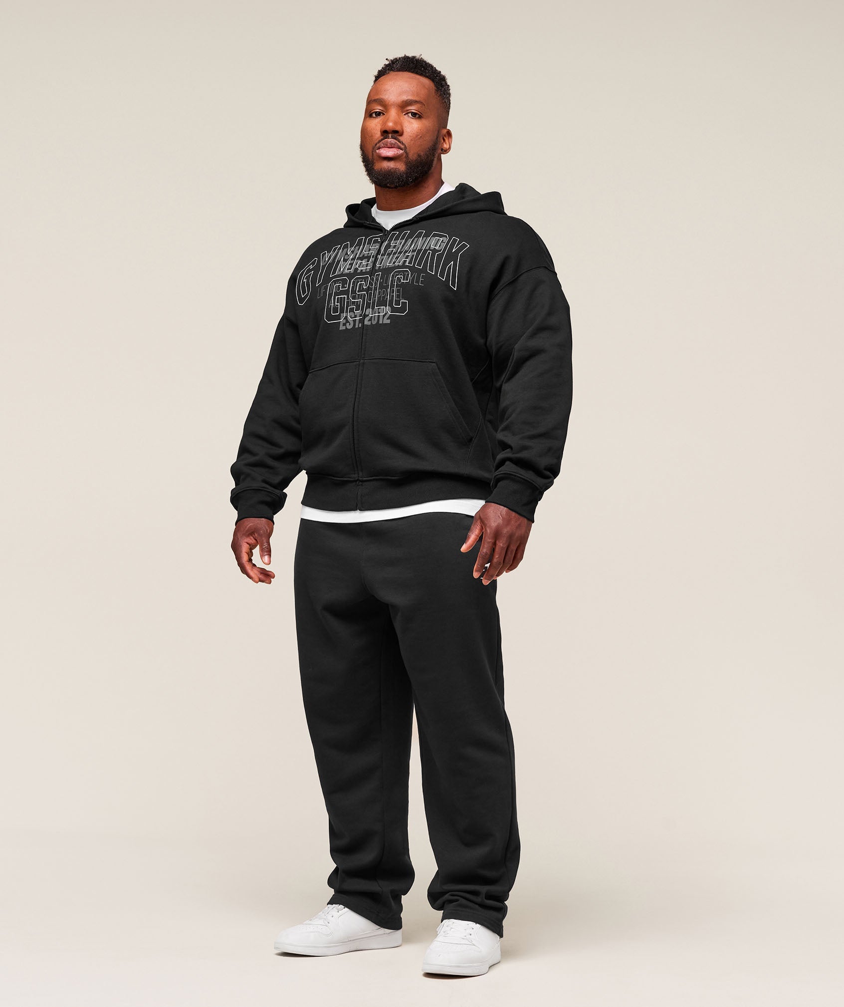 Authentic Apparel Zip Up Hoodie Black