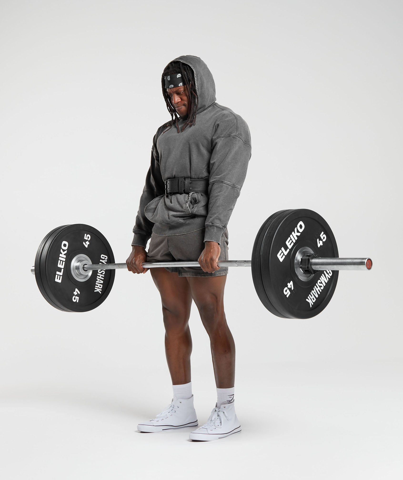 Heritage Washed Hoodie Onyx Grey