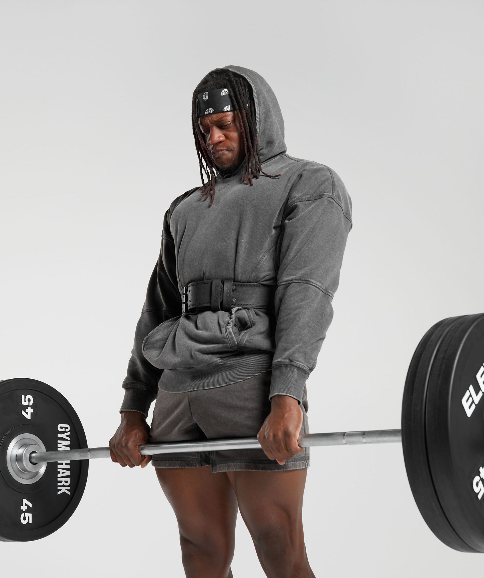 Heritage Washed Hoodie Onyx Grey