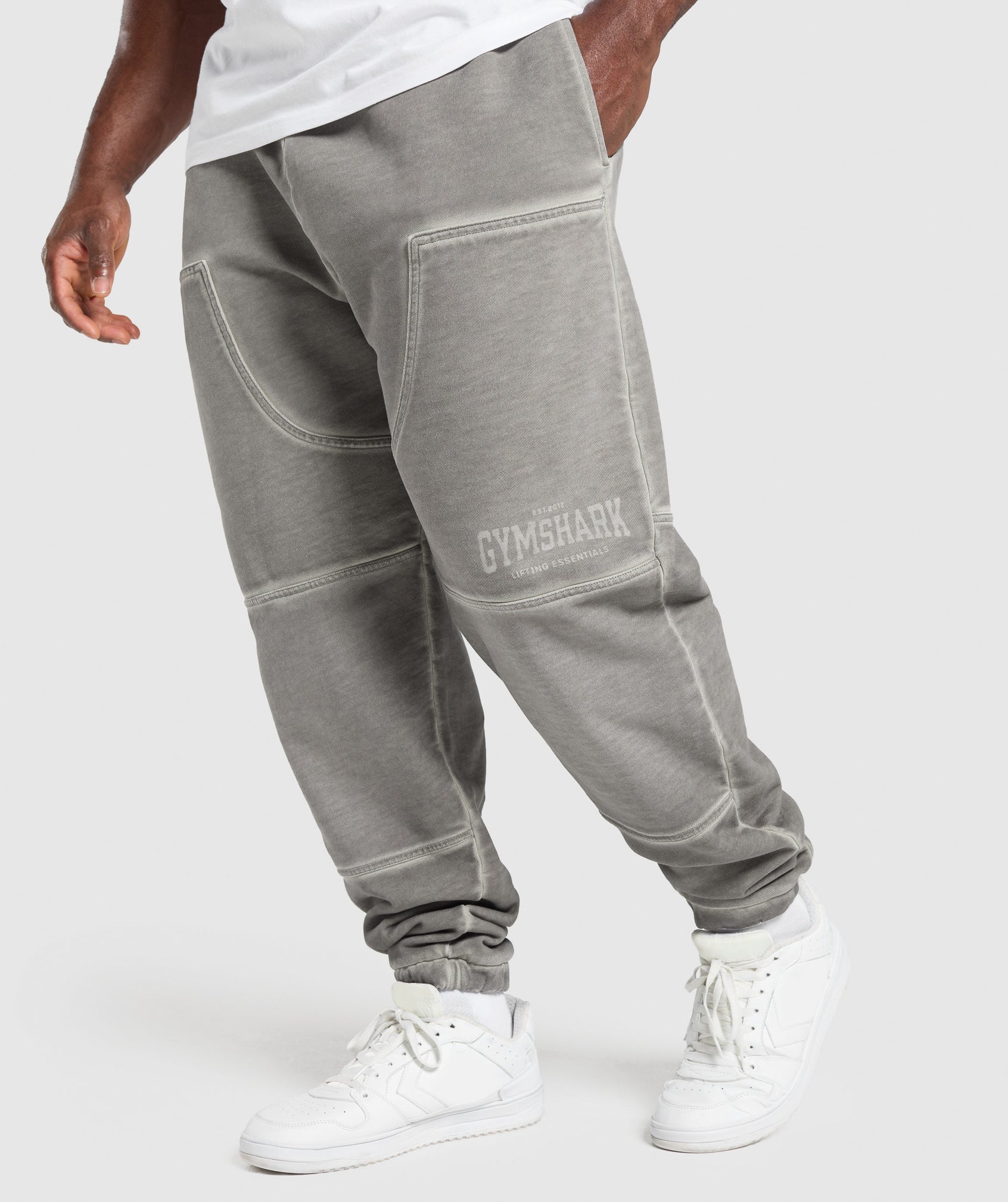 Heavyweight Joggers Metal Grey/ Asphalt Grey