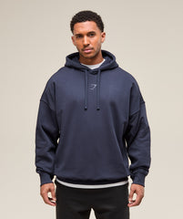 Power Hoodie Heavy Blue