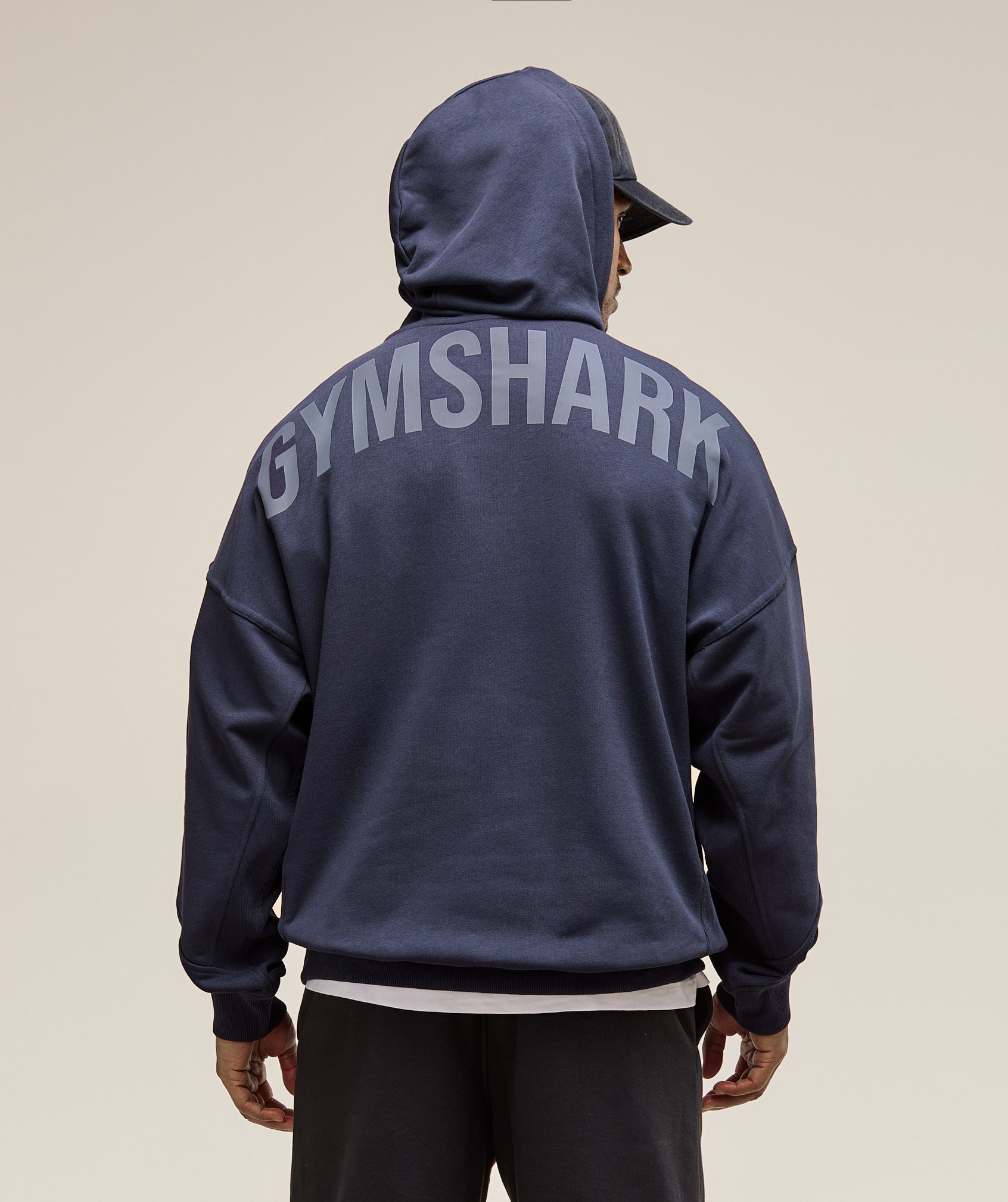 Power Hoodie Heavy Blue