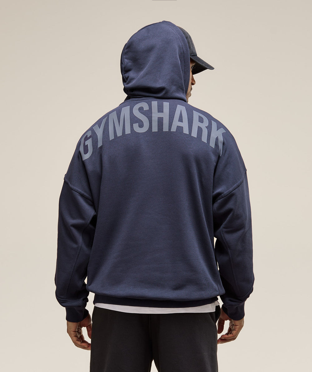Power Hoodie Heavy Blue