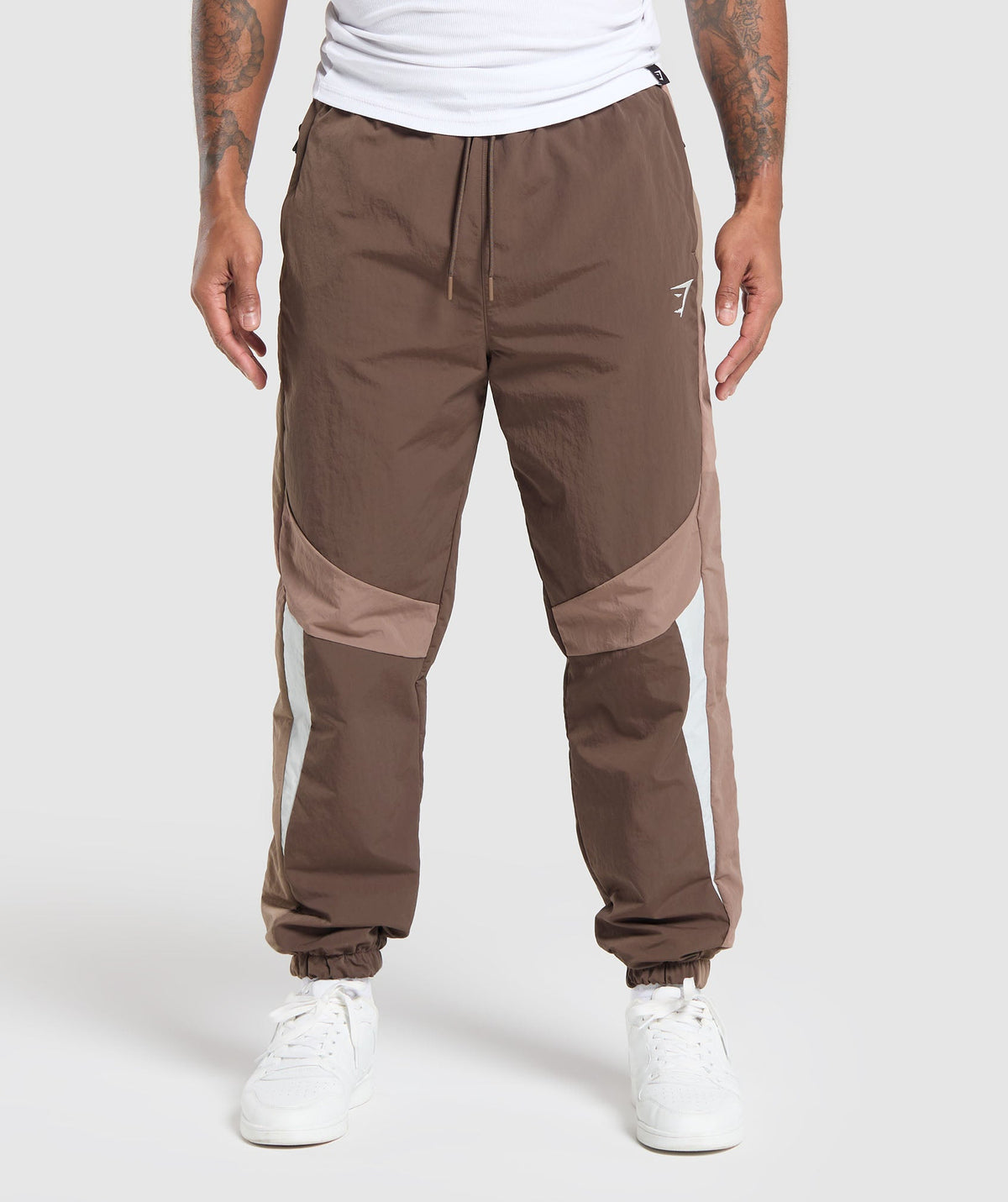 Retro Track Pants Walnut Brown/Mocha Mauve/Soft White